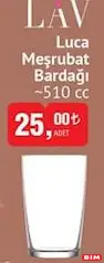 LAV LUCA MEŞRUBAT BARDAĞI 510 CC